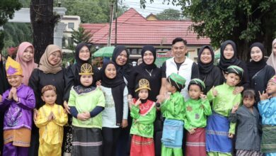 Anak-anak PAUD Citra Indonesia Tampilkan Tarian Nusantara di Soft Opening Job Fair 2025 – Banjarbaru Naker Fest