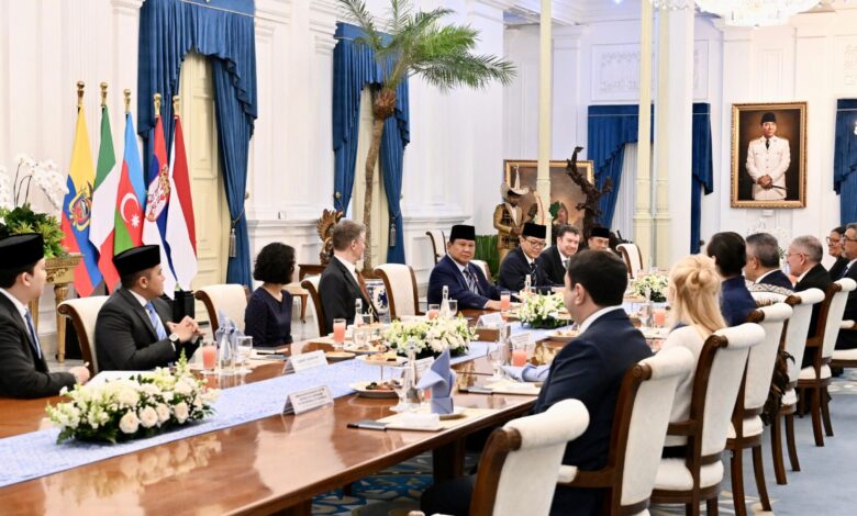 Serahkan Surat Kepercayaan, Para Dubes Tekankan Penguatan Kerja Sama Bilateral